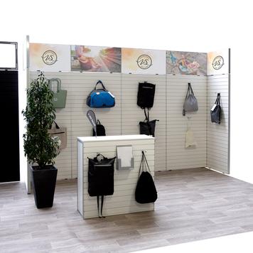 „Style-Black” FlexiSlot® kiállítási stand